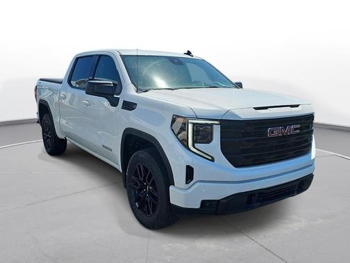 Summit White 2024 GMC Sierra 1500 Elevation