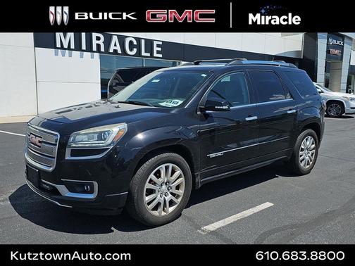Ebony Twilight Metallic 2016 GMC Acadia Denali
