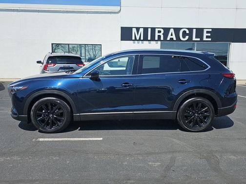 Deep Crystal Blue Mica 2023 Mazda CX-9 Touring Plus