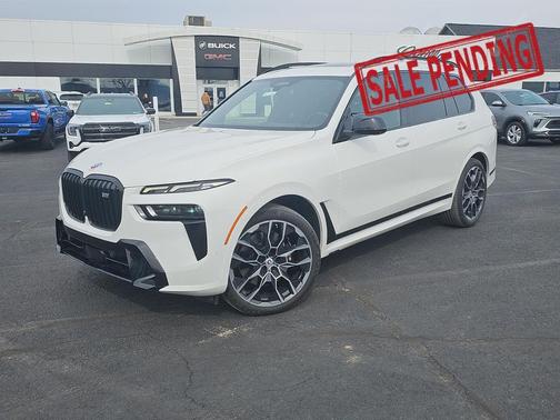 Alpine White 2023 BMW X7 M60i