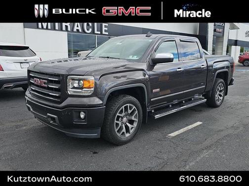 Gray 2015 GMC Sierra 1500 SLT