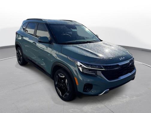 Pluton Blue 2025 Kia Seltos SX Turbo