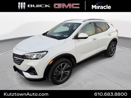 Summit White 2021 Buick Encore GX Essence