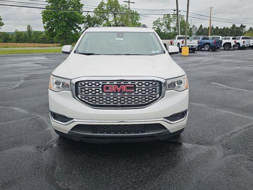 White Frost Tricoat 2018 GMC Acadia Denali
