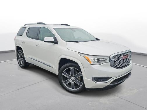 White Frost Tricoat 2018 GMC Acadia Denali
