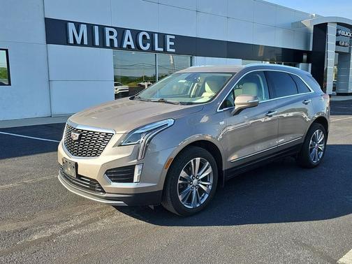 Latte Metallic 2023 Cadillac XT5 Premium Luxury