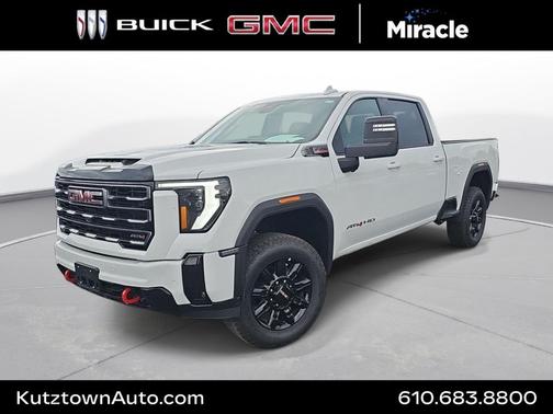 Summit White 2025 GMC Sierra 2500 AT4