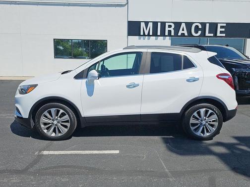 Ebony Twilight Metallic 2018 Buick Encore Preferred
