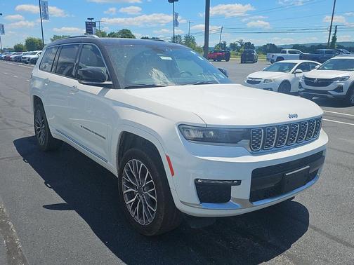 Bright White Clearcoat 2022 Jeep Grand Cherokee L Summit Reserve