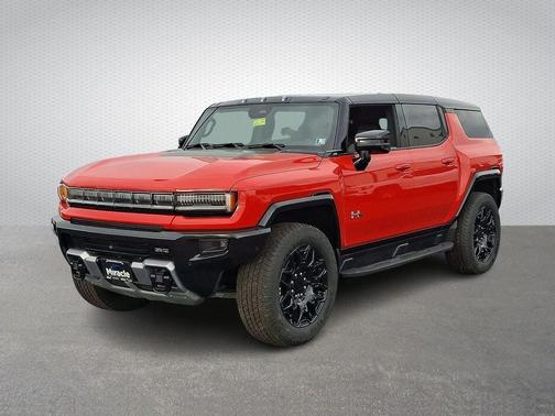 Solar Orange 2026 GMC HUMMER EV SUV 2X