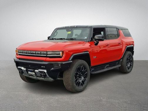 Solar Orange 2026 GMC HUMMER EV SUV 2X