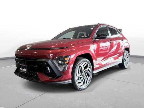 Ultimate Red Metallic 2024 Hyundai KONA N Line