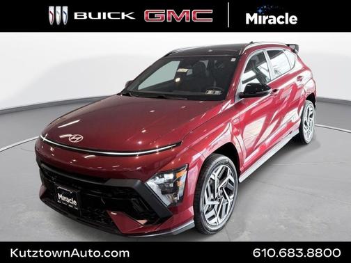 Ultimate Red Metallic 2024 Hyundai KONA N Line
