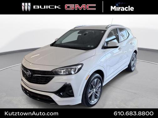 White Frost Tricoat 2021 Buick Encore GX Select