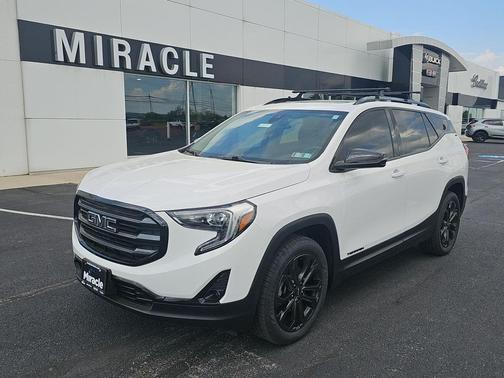 Summit White 2019 GMC Terrain SLT