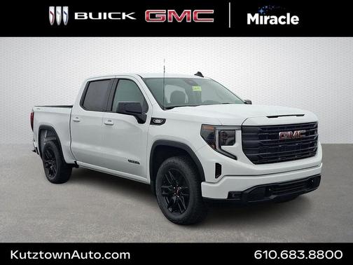 Summit White 2026 GMC Sierra 1500 Elevation