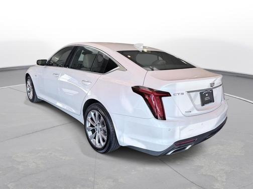 Crystal White Tricoat 2023 Cadillac CT5 Premium Luxury