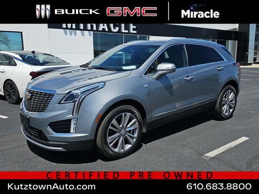 Argent Silver Metallic 2024 Cadillac XT5 Premium Luxury