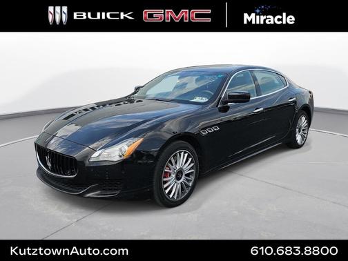 Black 2014 Maserati Quattroporte S Q4