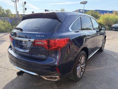 Fathom Blue Pearl 2017 Acura MDX 3.5L w/Technology Package