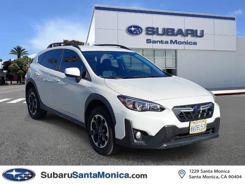 Crystal White Pearl 2021 Subaru Crosstrek Premium