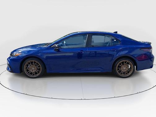 Blue 2023 Toyota Camry SE Nightshade