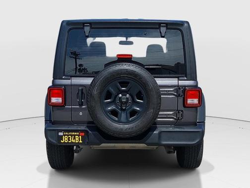 Granite Crystal Clearcoat Metallic 2018 Jeep Wrangler Sport