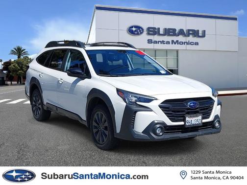 Crystal White Pearl 2024 Subaru Outback Onyx Edition