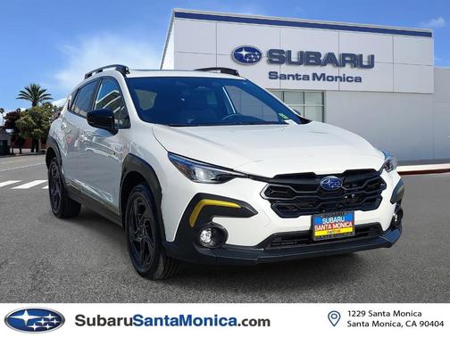 Crystal White Pearl 2025 Subaru Crosstrek Sport