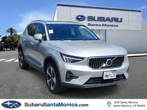 Silver 2024 Volvo XC40 B5 Plus Bright Theme