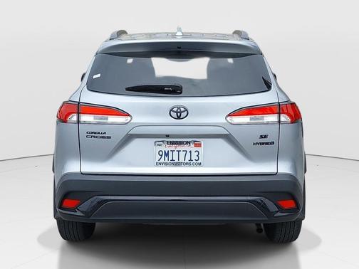 Silver 2024 Toyota Corolla Cross Hybrid SE