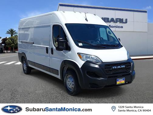 Bright White Clearcoat 2023 RAM ProMaster 2500 High Roof