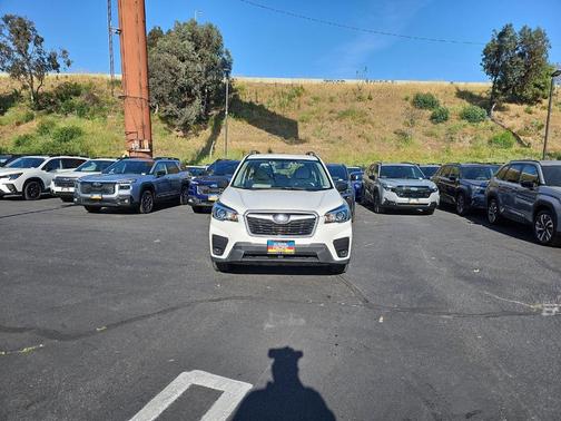 Crystal White Pearl 2019 Subaru Forester