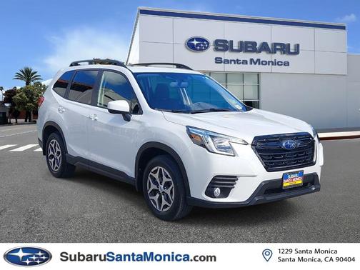 Crystal White Pearl 2023 Subaru Forester Premium