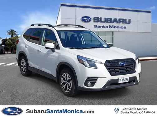 Crystal White Pearl 2023 Subaru Forester Premium