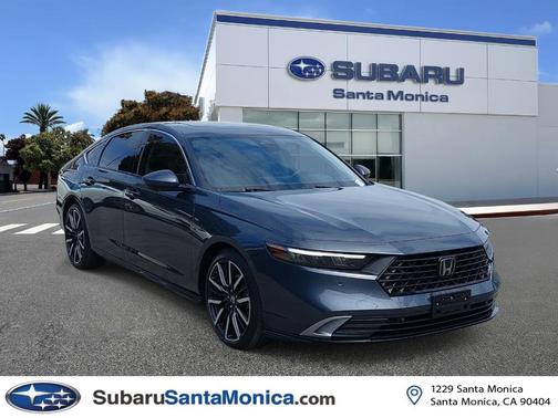 Urban Gray Pearl 2024 Honda Accord Hybrid Touring