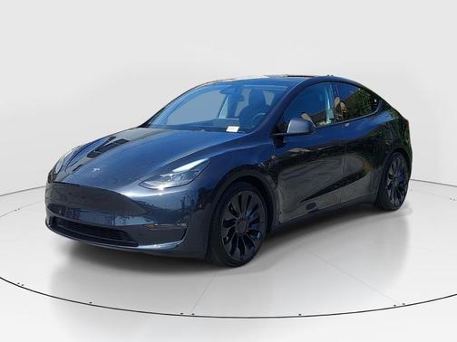 Black 2024 Tesla Model Y Performance