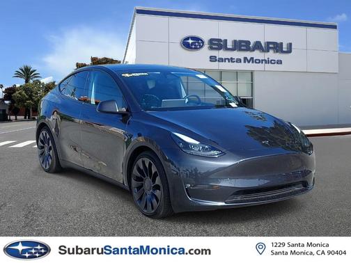 Black 2024 Tesla Model Y Performance