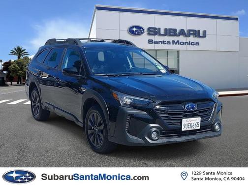 Crystal Black Silica 2025 Subaru Outback Onyx Edition XT