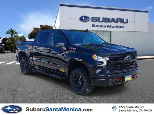 Black 2023 Chevrolet Silverado 1500 LT Trail Boss