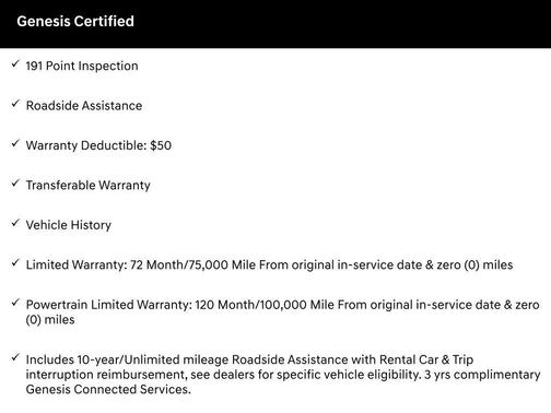 2025 Genesis GV80 3.5T Prestige