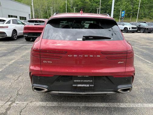 Red 2026 Genesis GV70 2.5T Sport Prestige
