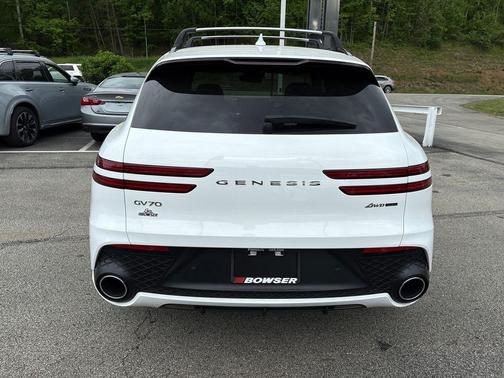 Alta White 2025 Genesis GV70 3.5T Sport