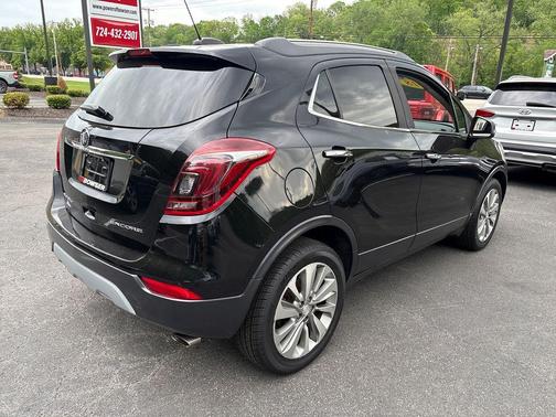 Ebony Twilight Metallic 2018 Buick Encore Preferred