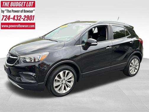 Ebony Twilight Metallic 2018 Buick Encore Preferred
