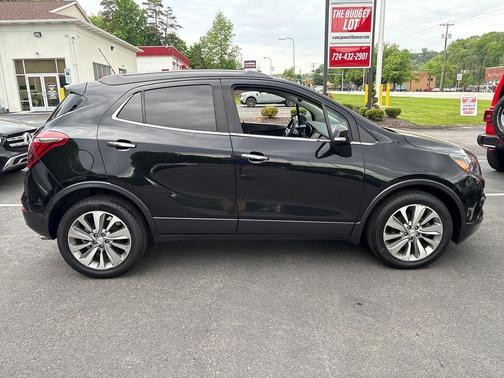 Ebony Twilight Metallic 2018 Buick Encore Preferred