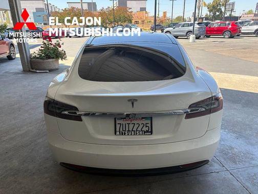 Pearl White Multi-Coat 2017 Tesla Model S 75