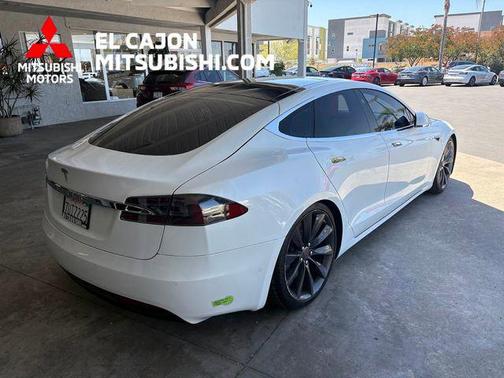 Pearl White Multi-Coat 2017 Tesla Model S 75