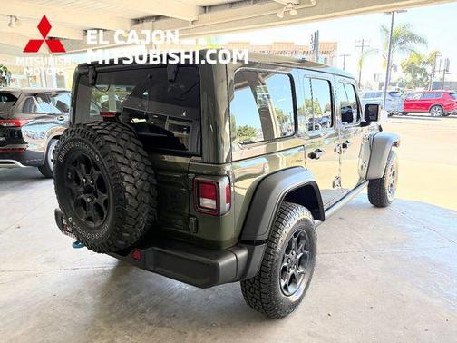 Sarge Green Clearcoat 2023 Jeep Wrangler 4xe Willys