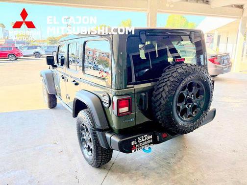 Sarge Green Clearcoat 2023 Jeep Wrangler 4xe Willys